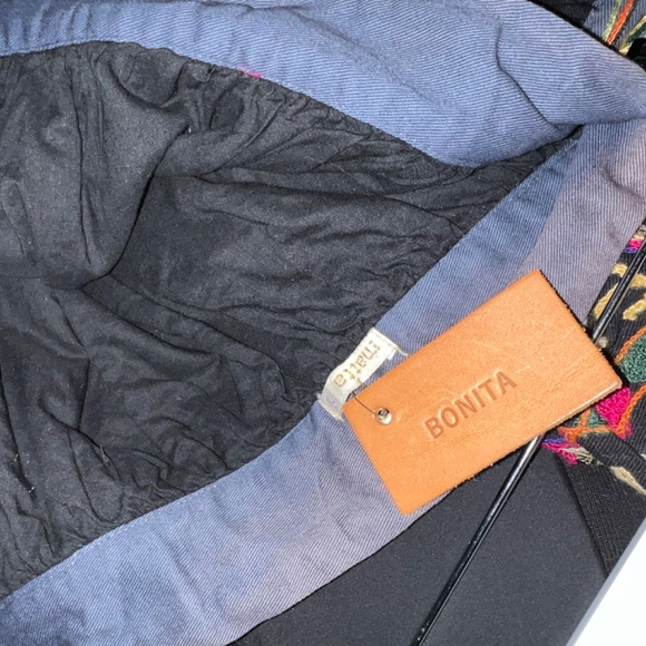 Skirt Hand-Embroidered Drawstring Matte - Picture 9 of 15